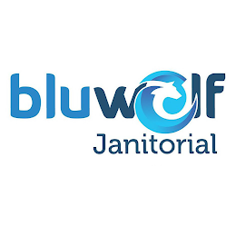 BLUWOLF JANITORIAL logo