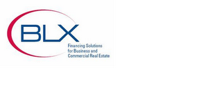 BLX  FINANCING SOLUTIONS FOR BUSINESS AND COMMERCIAL REAL ESTATE logo