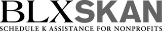 BLXSKAN SCHEDULE K ASSISTANCE FOR NONPROFITS logo