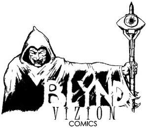 BLYND VIZION COMICS logo