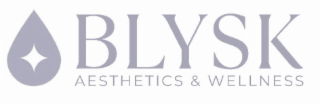 BLYSK AESTHETICS & WELLNESS logo