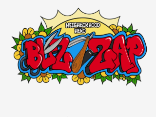BLZ ZAP NEIGHBORHOOD HERO logo
