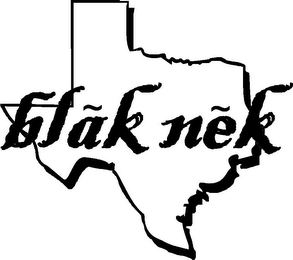 BLÃK NEK logo