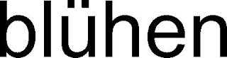 BLÜHEN logo