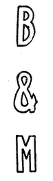 B&M logo