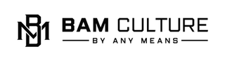 BM BAM CULTURE BY ANY MEANS logo