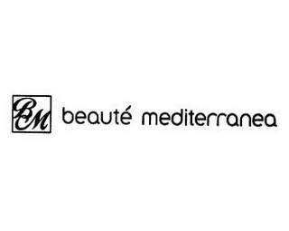 BM BEAUTÉ MEDITERRANEA logo
