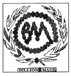 BM BILLION$ MADE logo