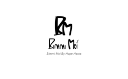 BM BIMMI MOÍ BIMMI MOI BY HOPE HARRIS logo