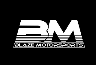 BM BLAZE MOTORSPORTS logo