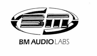 BM BM AUDIO LABS logo