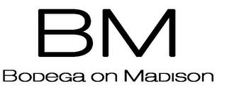 BM BODEGA ON MADISON logo
