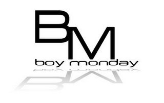BM BOY MONDAY logo