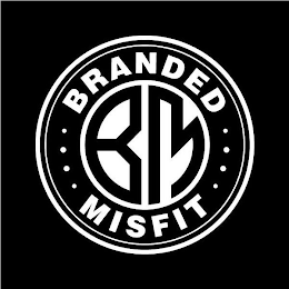 BM BRANDED MISFIT logo