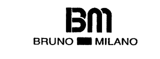 BM BRUNO MILANO logo