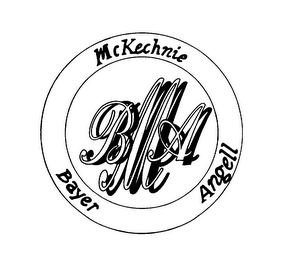 BMA MCKECHNIE BAYER ANGELL logo