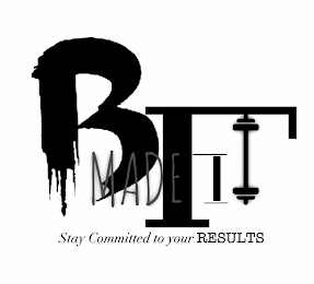 BMADEFIT STAY COMMITTED TO YOUR RESULTS logo