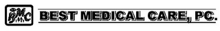 BMC BEST MEDICAL CARE, PC. HUWA-SH-SHAFEE logo