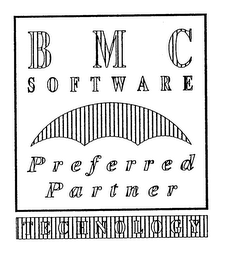 BMC SOFTWARE PREFERRED PARTNER TECHNOLOGY logo