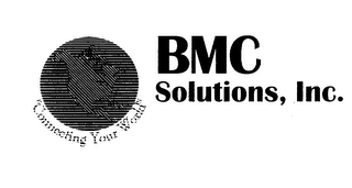 BMC SOLUTIONS, INC. "CONNECTING YOUR WORLD" logo