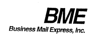 BME BUSINESS MAIL EXPRESS, INC. logo
