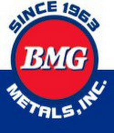 BMG METALS, INC. SINCE 1963 logo