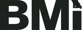 BMI WITH STATE OF MISSOURI DESIGN. logo