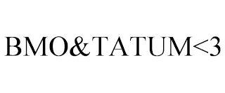 BMO&TATUM<3 logo
