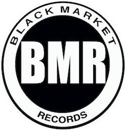 BMR BLACK MARKET RECORDS logo