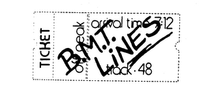 B.M.T. LINES logo