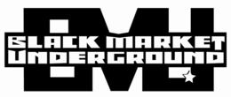 BMU BLACK MARKET UNDERGROUND logo