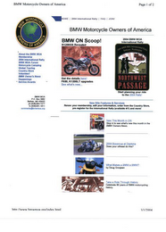 BMW MOTORCYCLE OWNERS OF AMERICA logo