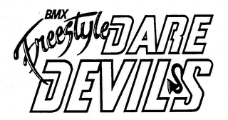 BMX FREESTYLE DARE DEVILS logo