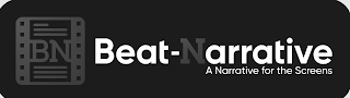 BN BEAT-NARRATIVE A NARRATIVE FOR THE SCREENS logo