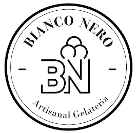 BN BIANCO NERO ARTISANAL GELATERIA logo