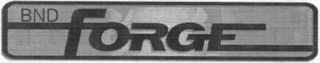 BND FORGE logo