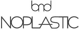 BND NOPLASTIC logo