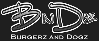 BND'Z BURGERZ AND DOGZ logo