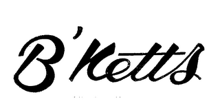 B'NETTS logo