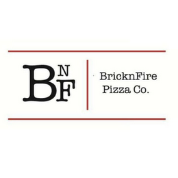 BNF BRICKNFIRE PIZZA CO. logo