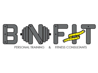 BNFIT; PERSONAL TRAINING & FITNESS CONSULTANTS logo