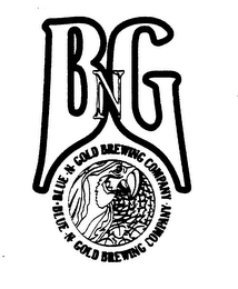 BNG BLUE -N- GOLD BREWING COMPANY logo