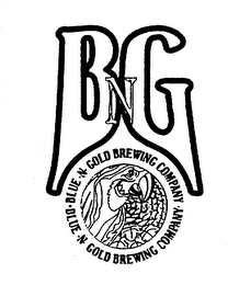 BNG BLUE -N- GOLD BREWING COMPANY logo