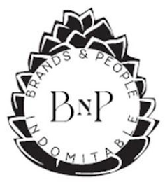 BNP BRANDS & PEOPLE INDOMITABLE logo
