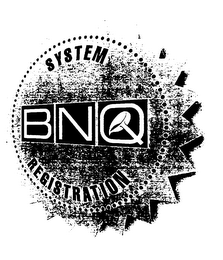 BNQ SYSTEM REGISTRATION logo
