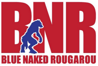 BNR BLUE NAKED ROUGAROU logo