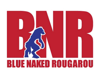 BNR BLUE NAKED ROUGAROU logo