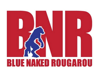 BNR BLUE NAKED ROUGAROU logo