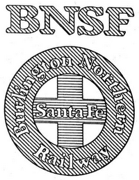 BNSF BURLINGTON NORTHERN SANTA FE RAILWAY logo