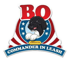 BO AMERICA'S COMMANDER IN LEASH logo
